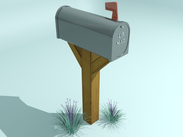 mailbox mail box max - Mailbox by christiano247